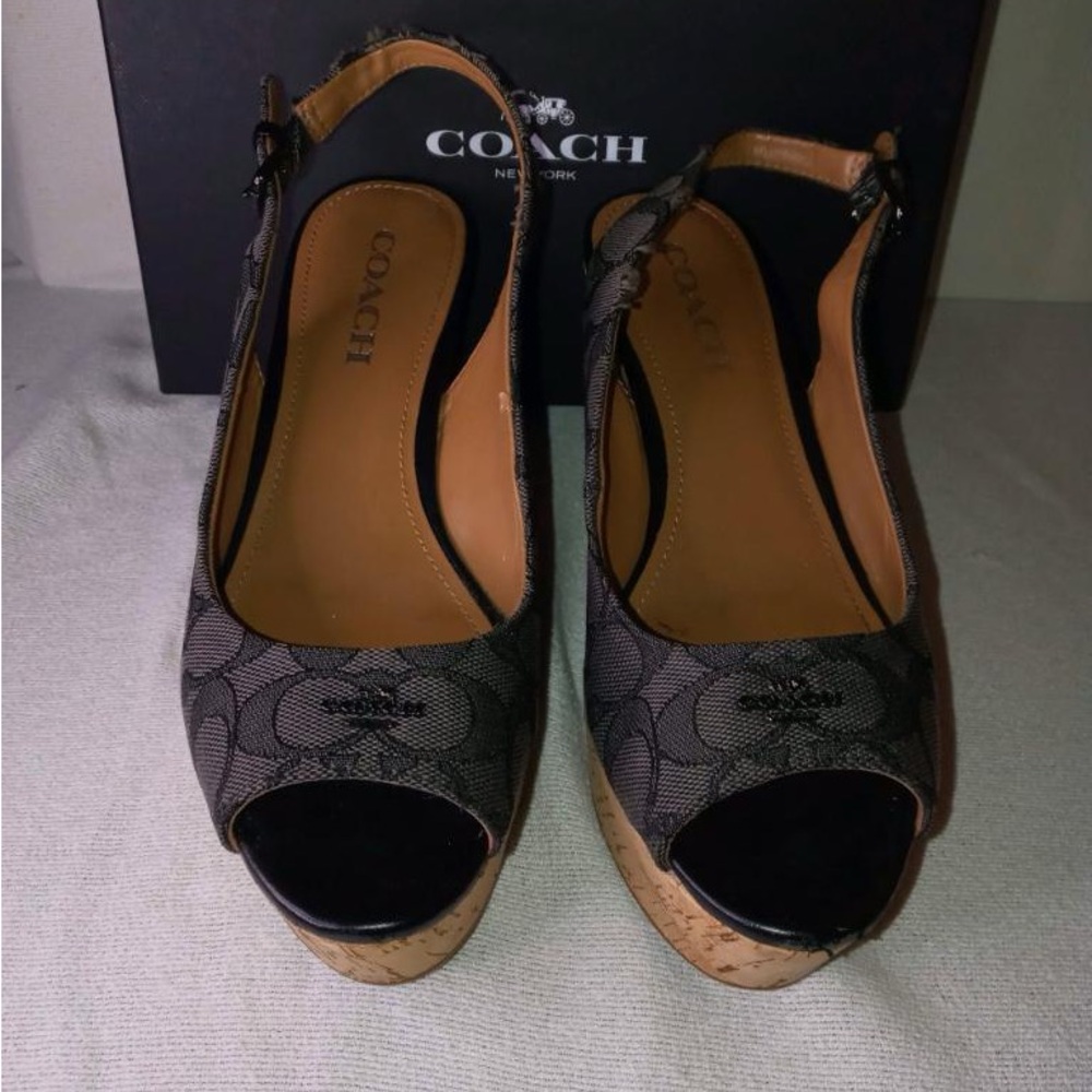Coach Wedge Sandals